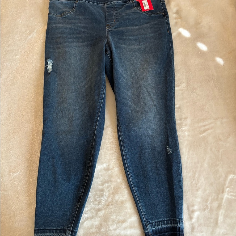 SPANX Dark Blue Skinny Jeans